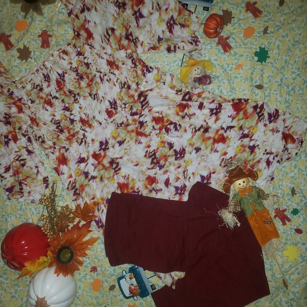 Dress and leggings